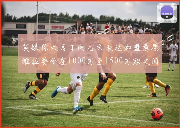 英媒称大马丁向尤文表达加盟意愿维拉要价在1000万至1500万欧之间
